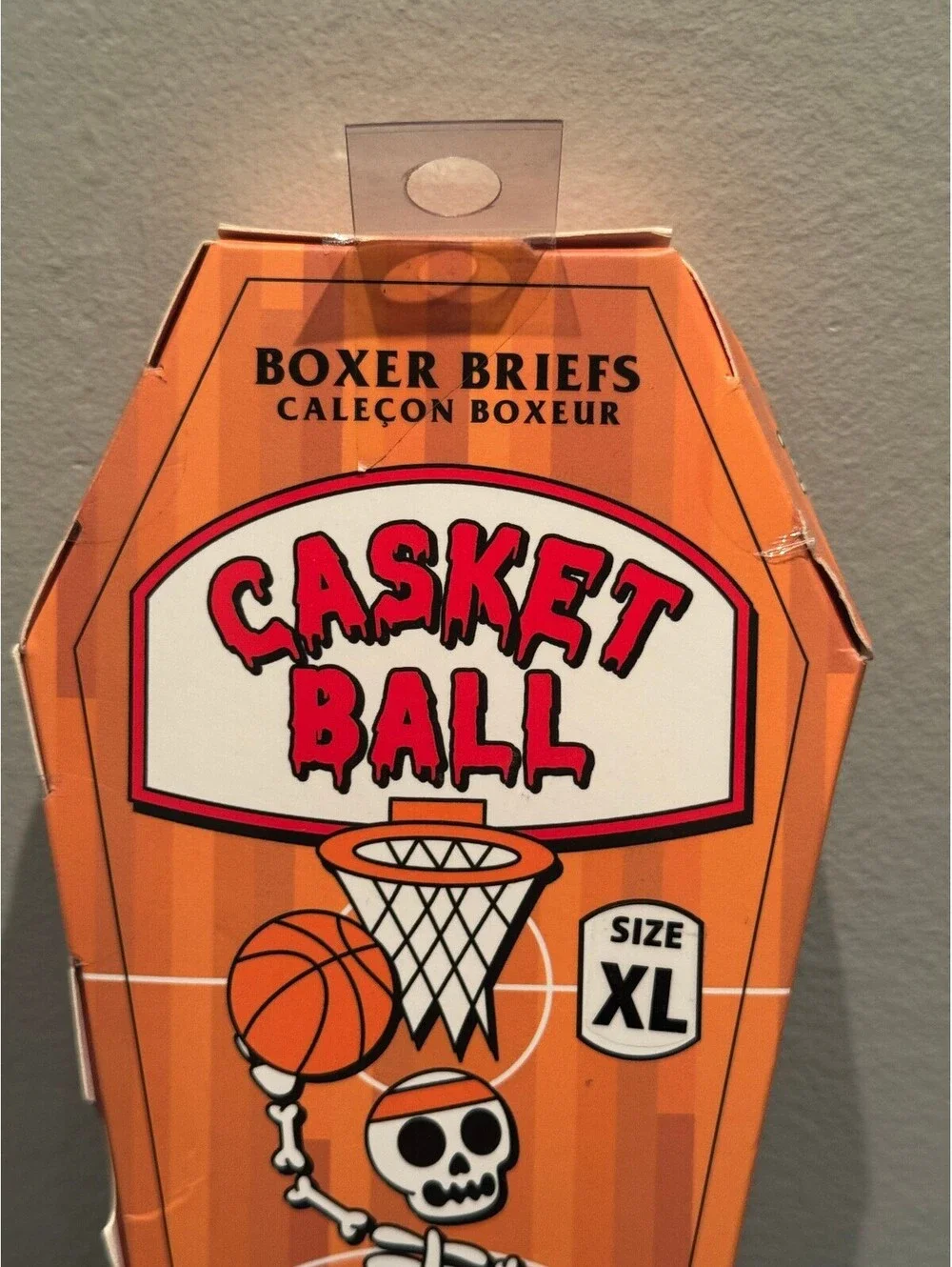 Main and Local Casket Ball Boxer Briefs Size XL